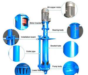 Bomba Eléctrica Vertical para Minería, Bomba de Succión y Descarga de Arena, Bomba Sumergible para Dragado de Estanques, Bomba para Transporte de Lodos y Arena - Product Image 5