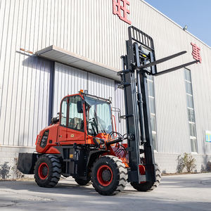 Carretilla elevadora todo terreno 4x4 al mejor precio, <span class=keywords><strong>3</strong></span> toneladas, <span class=keywords><strong>3</strong></span>,5 toneladas, 5 toneladas, carretilla elevadora diésel con piezas de carretilla elevadora de motor EPA Eur5 - Product Image 3