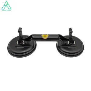 heavy duty glass puller Suppliers-Floor Gap Fixer Tile Lifter Dent Puller Granite moving Heavy Duty Aluminum two-claw Vacuum suction cup Glass Puller