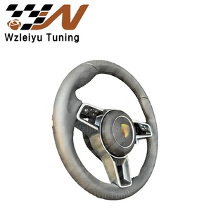 Volant <span class=keywords><strong>sport</strong></span> en fibre de carbone pour Porsche : Amélioration et modification intérieure sans dégâts, compatible avec les modèles classiques - Product Image 3