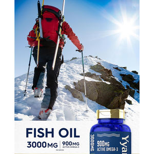 Cápsulas de suplemento de alta calidad sin gluten con Omega-3, aceite de pescado, EPA y DHA que favorecen la salud del corazón y la función cerebral. - Product Image 5