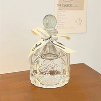Diffuseur de parfum pour la maison en gros, flacon de diffuseur de parfum en verre personnalisé de 100 ml, diffuseur de parfum à roseaux