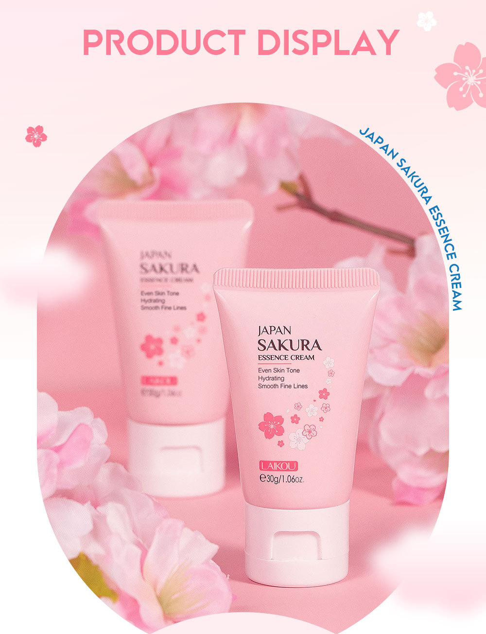 Camille Japan Sakura Face Cream - Anti-Aging & Whitening