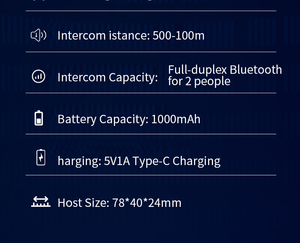 Système de communication Bluetooth pour moto très bien noté avec réponse automatique en 10 secondes et audio cristallin - Product Image 6