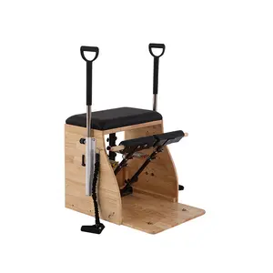 Máquina portátil de madeira para ginástica, fitness, casa, pilates, estável, cadeira, reformar, pilates