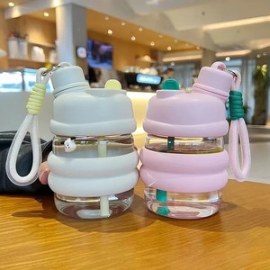 <span class=keywords><strong>2025</strong></span> Dễ Thương Bong Bóng Cốc Chai Nước Cho Cô Gái Cao Nhiệt Độ Chịu Mài Mòn Nhựa Đơn Giản Trẻ Em Của Hút Logo Cho Phòng Tập Thể Dục Cắm Trại - Product Image 2