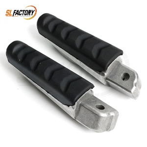 Repose-pieds arrière pour moto, en aluminium et caoutchouc noir, adaptés aux modèles F800GT 2011-2013, <span class=keywords><strong>F800S</strong></span> 2004-2008, F800ST 2004-2012 - Product Image 4