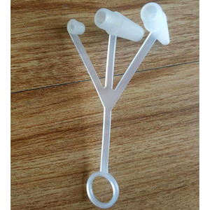 Ballons gonflables en plastique à trois voies avec aiguille, pour natation, oreillers gonflables, ballons de basket, ballons de football, ballons de volley, blanc et bleu, à partir de 14 ans - Product Image 2