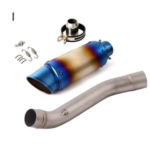 Escape Slip-on para <span class=keywords><strong>Kawasaki</strong></span> Z750 <span class=keywords><strong>Z</strong></span> <span class=keywords><strong>750</strong></span> 2007-<span class=keywords><strong>2014</strong></span>, Silenciador de Escape para Motocicleta, Tubo de Enlace Medio Modificado, Silenciador - Product Image 3