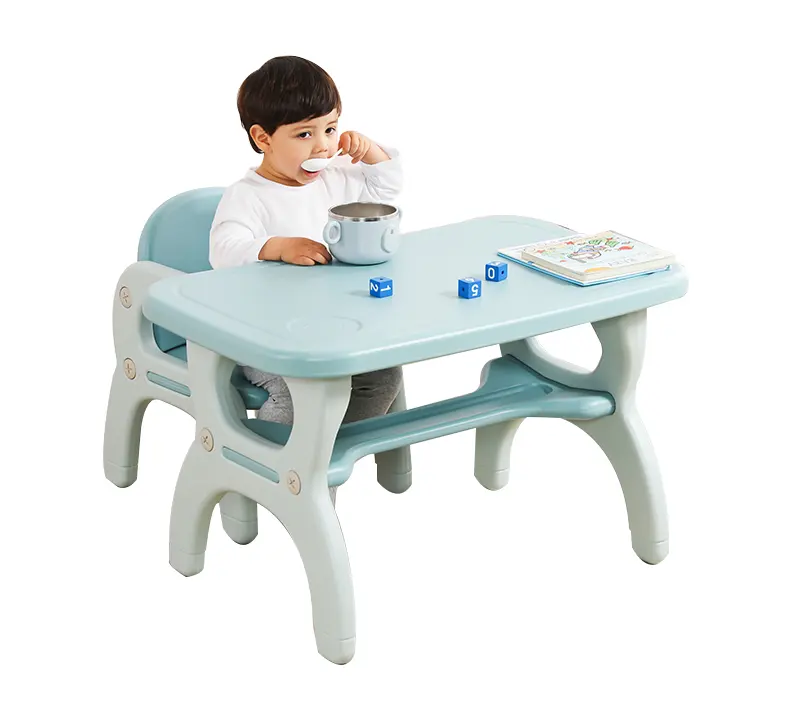 โต๊ะทําการบ้านพลาสติกสําหรับเด็กที่ขายดีที่สุดของ Amazon เฟอร์นิเจอร์เด็ก ชุดโต๊ะศึกษาและเก้าอี้ห้องนอนเด็ก
