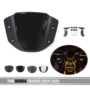 Deflector de Viento Delantero para Motocicleta Honda CB650R <span class=keywords><strong>CB</strong></span> <span class=keywords><strong>650</strong></span> <span class=keywords><strong>R</strong></span> 2024 2025, Visera de Plástico <span class=keywords><strong>ABS</strong></span> con Soporte, Carenado de Aire - Product Image 3