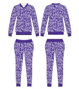 Femmes Sports De Plein Air Jogging Survêtement Polyester Respirant Survêtement - Product Image 6