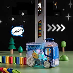 <span class=keywords><strong>Mini</strong></span> <span class=keywords><strong>Domino</strong></span> Train Jouet Dominoes Blocs de Construction Jeu d'Empilage de Tuiles pour Enfants Train <span class=keywords><strong>Domino</strong></span> <span class=keywords><strong>Électrique</strong></span> Jouets Éducatifs Créatifs - Product Image 3