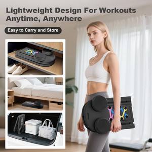 Durable y portátil Pilates Reformer Board AB Ejercicio Entrenamiento <span class=keywords><strong>Multi</strong></span> <span class=keywords><strong>Machine</strong></span> Total Core Fitness Equipment para uso en el gimnasio - Product Image 3