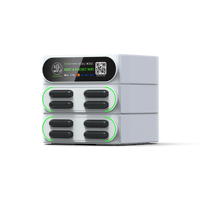 Fonction 8 emplacements Pile 6000mAh 4G/WiFi Charge rapide Powerbank Distributeur automatique POS Mifi Stations d'alimentation Station de partage de téléphone portable