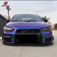 Pour Mitsubishi Lancer Ex 2008-2012 bodykit pare-chocs de voiture matériau PP de haute qualité pare-chocs avant kit de carrosserie extérieur