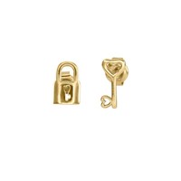 Maßgefertigtes Design 14k Vergoldete Sterling Silber 925 Ohrstecker Blumenform