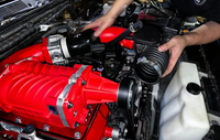 YIZHUO-RACING Nouveau Kit de suralimentation mécanique à double vis pour Nissan Terra 2.5L Moteur essence