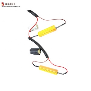 Résistance à boîtier en aluminium Rx24 haute puissance, résistances à boîtier doré <span class=keywords><strong>50</strong></span> Watts <span class=keywords><strong>250W</strong></span> 20 <span class=keywords><strong>OHM</strong></span> 100R - Product Image 3