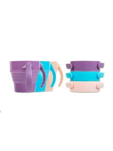 Juego de Tazones Plegables de Silicona, Recipiente Plegable, Apto para Alimentos, Libre de BPA, Ahorra Espacio, Portátil, Ligero, para Camping, Viajes, Cocina al Aire Libre - Product Image 3