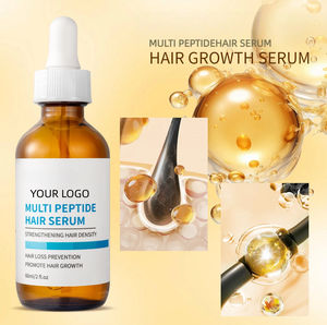 Органическая веганская сыворотка для роста и восстановления волос без жестокости к животным, 60 мл, с биотином и экстрактом женьшеня, для предотвращения выпадения волос, многофункциональная - Product Image 4