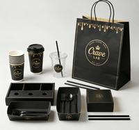 Boîtes en papier pour la restauration rapide, boîtes alimentaires en kraft avec fenêtre, logo personnalisé, résistantes à la graisse et au micro-ondes, pour restaurants