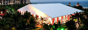 Made In China Custom High Quality Large Trade Show Tent <b>Gazebo</b> Canopy Extra Large Tent White Outdoor Wedding Tent For Sale - Product Image 5