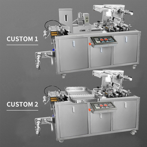 DPP-115ราคาถูกแท็บเล็ตขนมเม็ดยาช็อคโกแลตที่กำหนดเองแม่พิมพ์อลูมิเนียมอาหารบลิสเตอร์เครื่องซีล - Product Image 5
