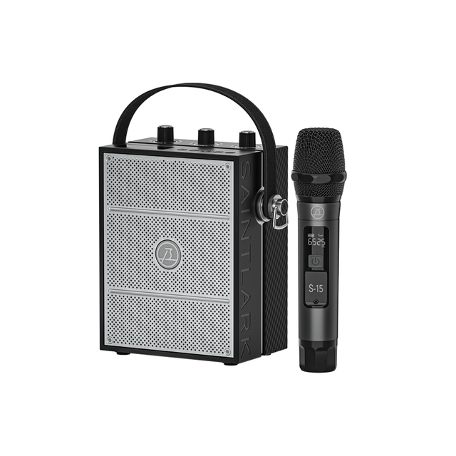 Saintlark S7 30w Power Bluetooth 5.3 Voice Amplifier Portable PA System for Teachers With Wireless MIC