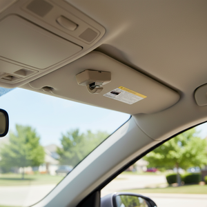 Visera Solar Beige con Clip y Cubierta para VW Passat T5 Golf Bora [3b0857561bbej] Deflector de Viento e Insectos - Product Image 3