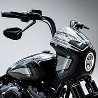 Kit de carénage pour accessoires de moto pour M8 Softail Street Bob FXBB/S Softail Standard FXST 2018-2026 en plastique ABS peint