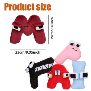 Set di 26 Peluche Alpha all'Ingrosso, Giocattoli Educativi Prescolare, Regali per Compleanni e Festività per Bambini - Product Image 4