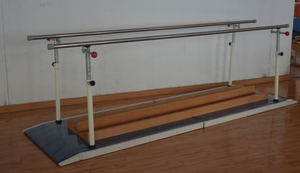 Peralatan rehabilitasi terapi fisik, batang paralel rehabilitasi dapat diatur tinggi berjalan - Product Image 4