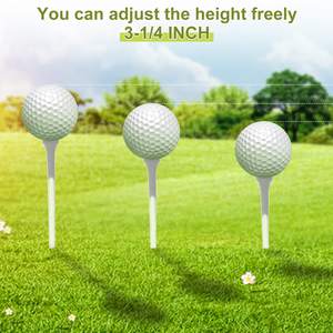 Tees de Golf Personalizados con Logotipo, Tees de Golf de Madera de Bambú, Decoración para Hombres y Mujeres, Accesorios para Fiestas Temáticas de Golf, Material Escolar - Product Image 4