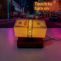 Lampe de nuit à lévitation magnétique moderne sur le thème de GTA, décoration de bureau créative, lampe d'ambiance pour les fans de jeux