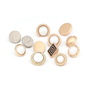 Tùy Chỉnh Bóng Chất Lượng Cao Mạ Vàng Vòng Đan Mặc Áo Sơ Mi Nút - Product Image 2