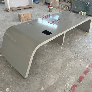 Đá Nhân Tạo Cong Văn Phòng Hội Nghị Phòng Họp Hiện Đại - Product Image 2