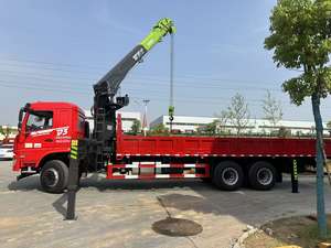 Camión de Carga 6X4 de Fabricantes Chinos con Grúa Telescópica de 12/14 Toneladas, Nuevo, Diésel, Transmisión Manual - Product Image 4