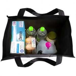 Convenient Custom Logo Non-Woven Whole Red Wine Box Shopping Bag Reusable and Firm Thickened for Outdoor Picnics - Product Image 5