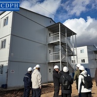 Camp d'hébergement modulaire CDPH pour les entrepreneurs en exploitation minière, pétrole, gaz et infrastructures