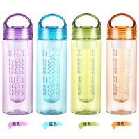 Toofeel 800ml sans BPA Tritan fruits infuseur bouteille d'eau Logo personnalisé en gros verres en plastique