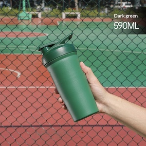 Bouteille <span class=keywords><strong>shaker</strong></span> isotherme à double paroi en acier inoxydable 304 de 24 oz, performance thermique de 12 à 24 heures, personnalisable pour les protéines et la salle de sport - Product Image 6