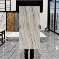 Panneau mural MCM résistant à l'humidité, papier peint en porcelaine souple pour la décoration de la salle de bain et de la cuisine