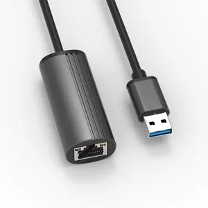 USB RJ45 기가비트 네트워크 허브 컨버터 USB 3.0 1000Mbps Lan 이더넷 어댑터