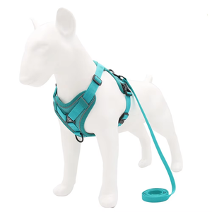 Hot <span class=keywords><strong>Sale</strong></span> New ajustável e resistente ao desgaste ao ar livre andando segurança Pet cão e gato arnês - Product Image 6