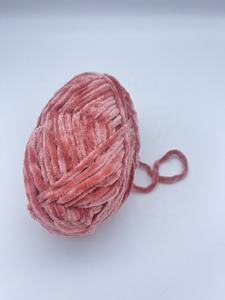 Toptan 100% Polyester Jumbo turuncu tıknaz şönil iplik tığ işi el örgü için - Product Image 4