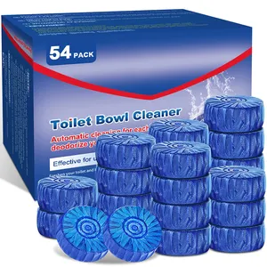 OEM Custom 54 Pack Toilet bowl tank cleaning tablets for Automatic