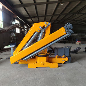 Hydraulischer LKW-Aufbaukran mit Teleskopausleger für kleine Schiffe und Boote zu verkaufen - Product Image 2