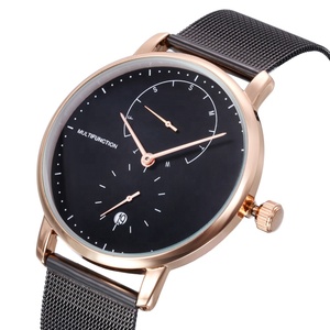 Reloj de Pulsera de Cuarzo Cronógrafo Deportivo y de Negocios para Hombre, Diseño Único, Aleación, Marca Personalizada, Resistente al Agua - Product Image 1