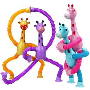 Juguete Antiestrés para Niños, Jirafa Telescópica con Ventosa, Regalo para Aliviar el Estrés - Product Image 1